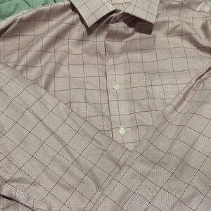 Pronto Uomo Pink Checkered Dress Shirt